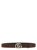 Gucci GG Marmont Belt — Brown