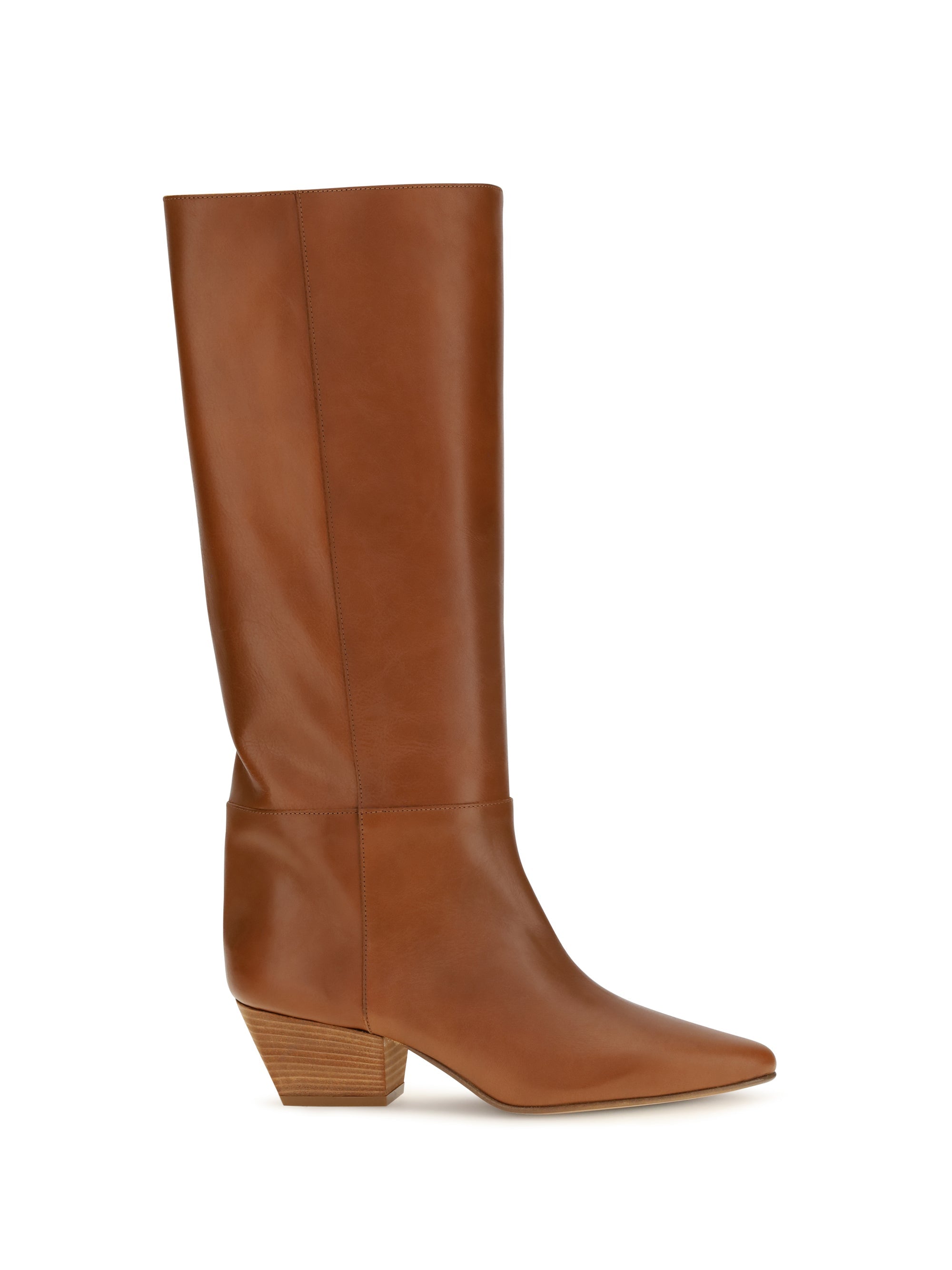 Forte_forte Leather Boot — Brown