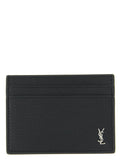 Saint Laurent Monogramme Card Case — Black