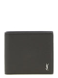 Saint Laurent East/West Wallet — black