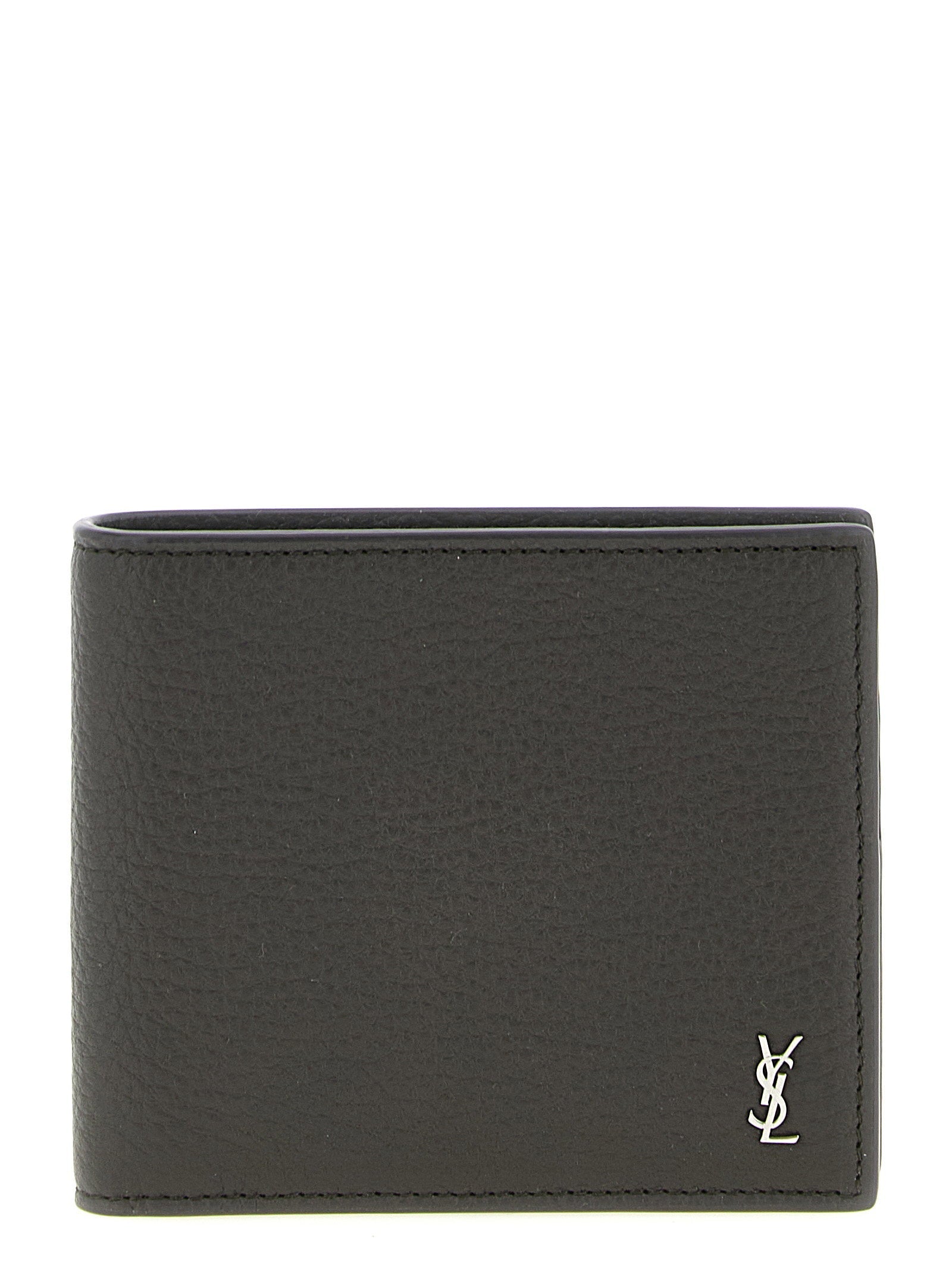 Saint Laurent East/West Wallet — black