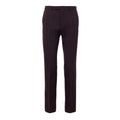 Men's Bordeaux Wool Dress Pants