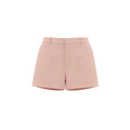 Women's Pink Wool Shorts