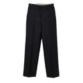 Women's Black Cotton Casual Pants