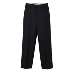 Women's Black Cotton Casual Pants