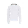 White Cotton Sweatshirt