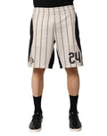 Men's Off White Polyester Dg Logo Sweatshorts Shorts