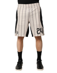 Men's Off White Polyester Dg Logo Sweatshorts Shorts