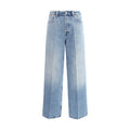 Women's Light Blue Cotton Jeans Denim Clothing