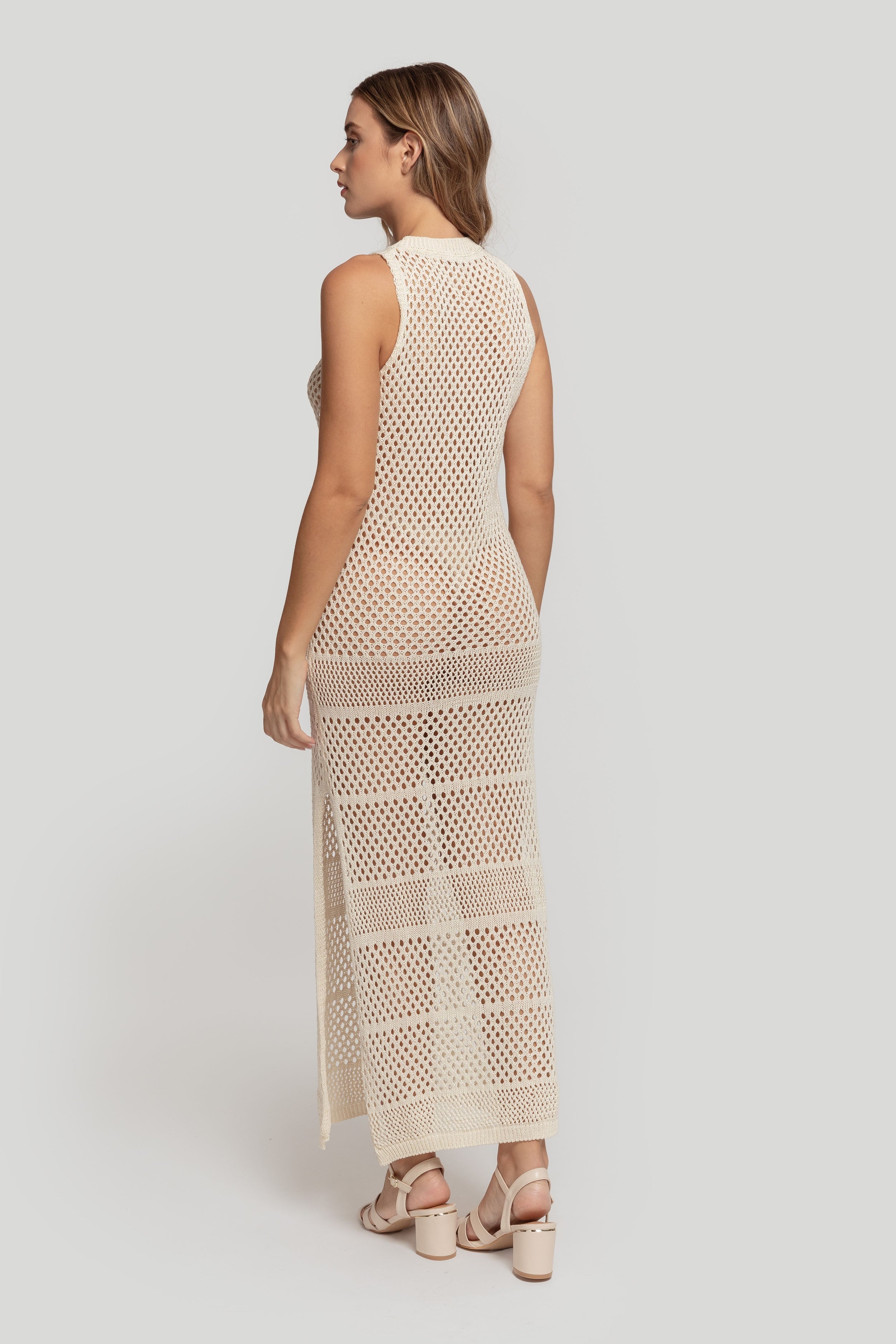 VESTIDO  CALADO