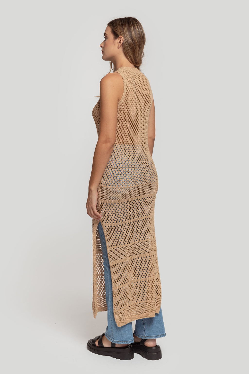 VESTIDO  CALADO