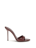 Paris Texas Heel Mule — Burgundy