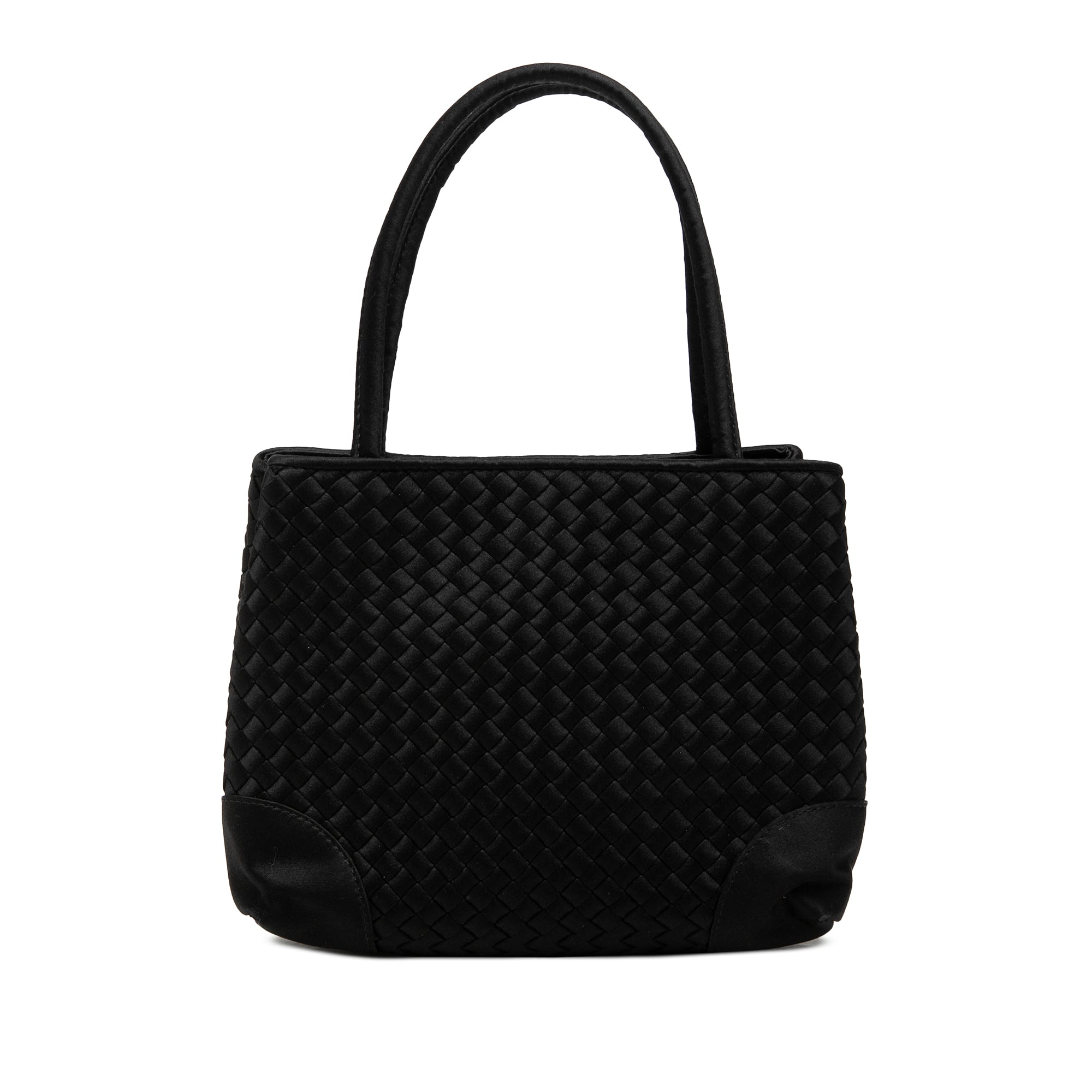 Mini Satin Intrecciato Tote