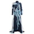 Midnight Siren 2in1 Gown in Petrol Blue