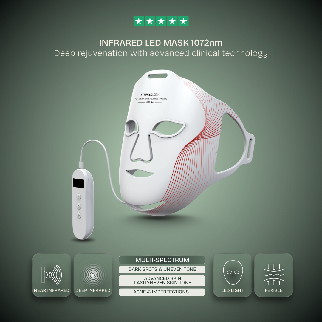 La Máscara LED Más Potente del Mundo - DNIR 1072nm