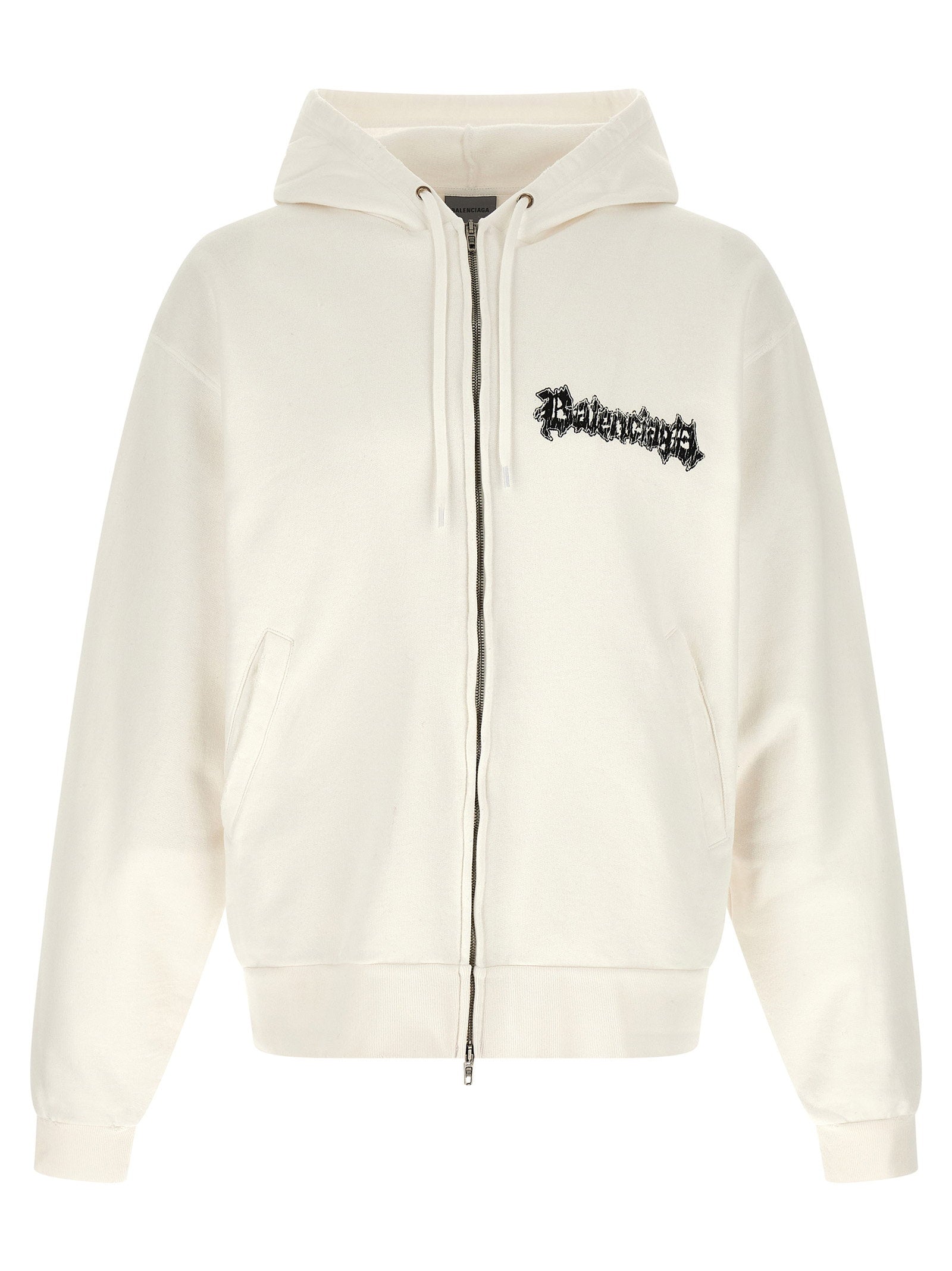 Balenciaga Salon de Couture Hoodie — Cream