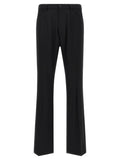 Balenciaga Stretch Wool Twill Trousers — Black