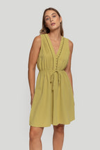 VESTIDO  BOTONES
