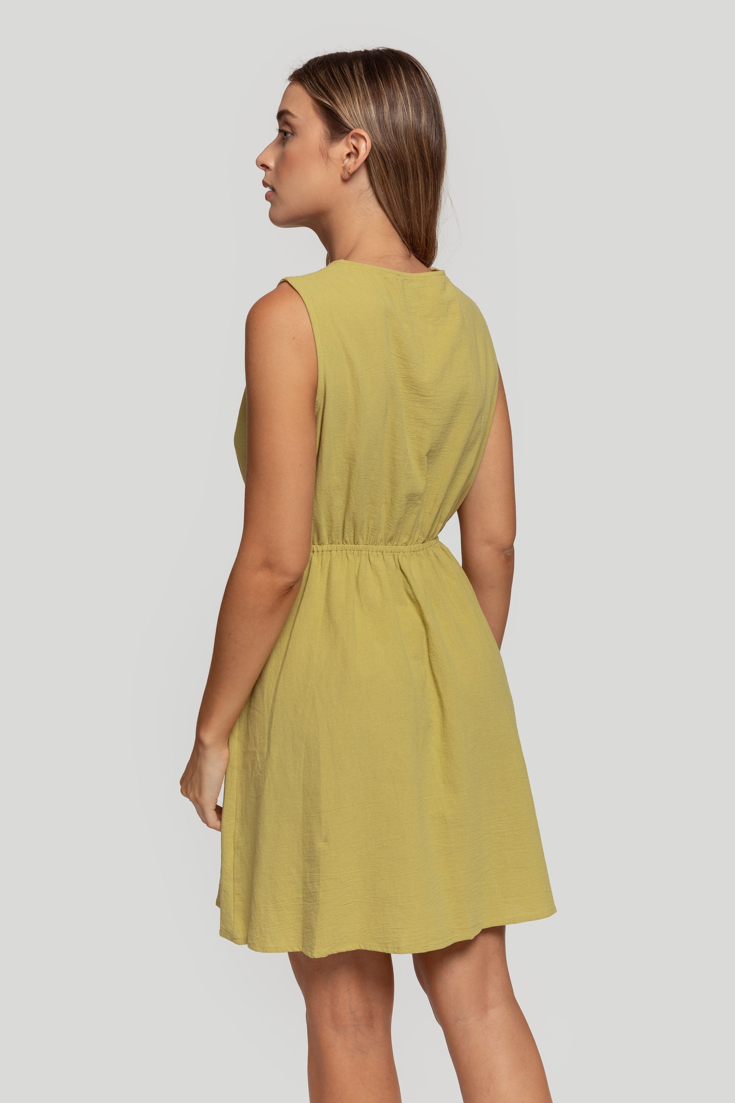 VESTIDO  BOTONES