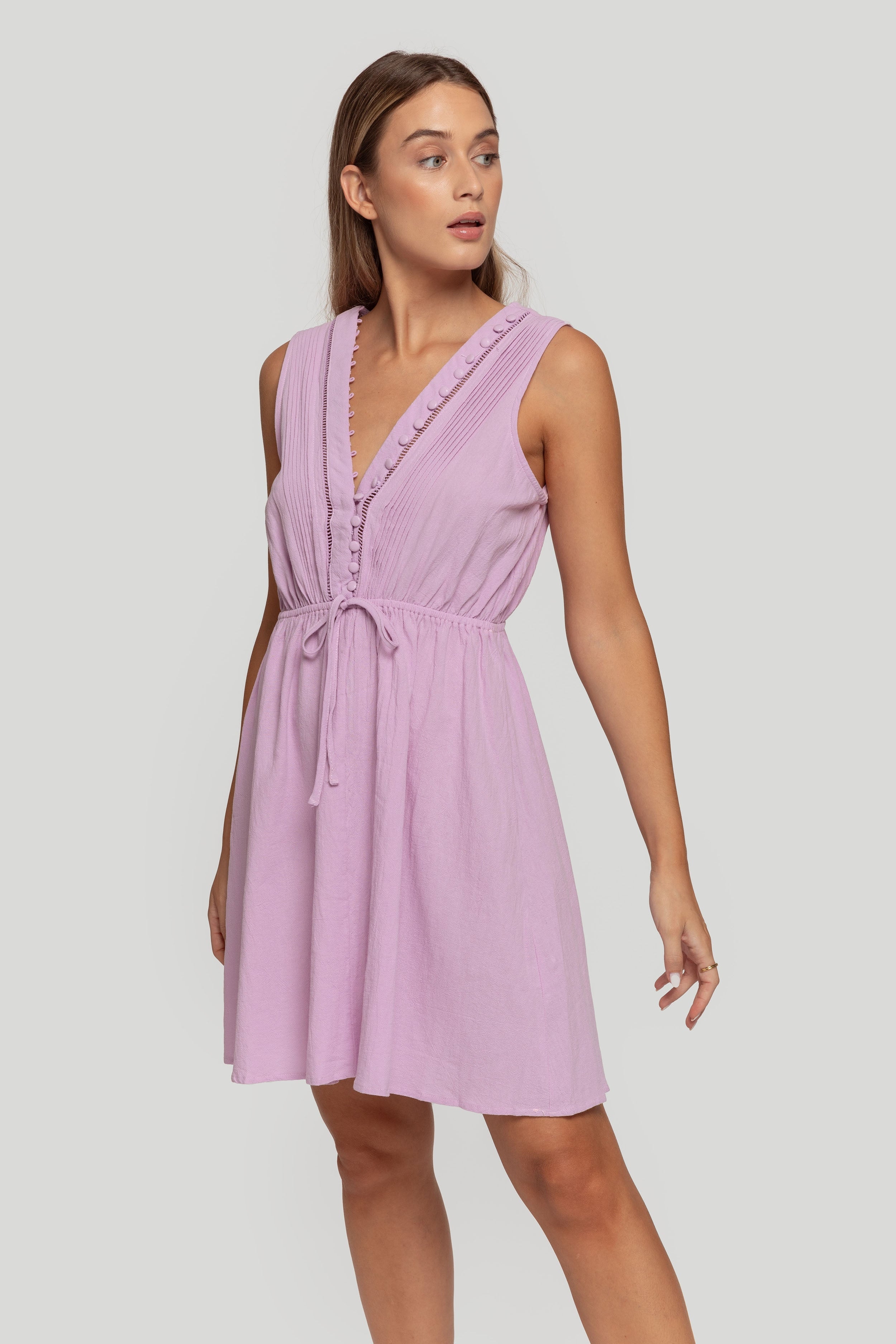 VESTIDO  BOTONES