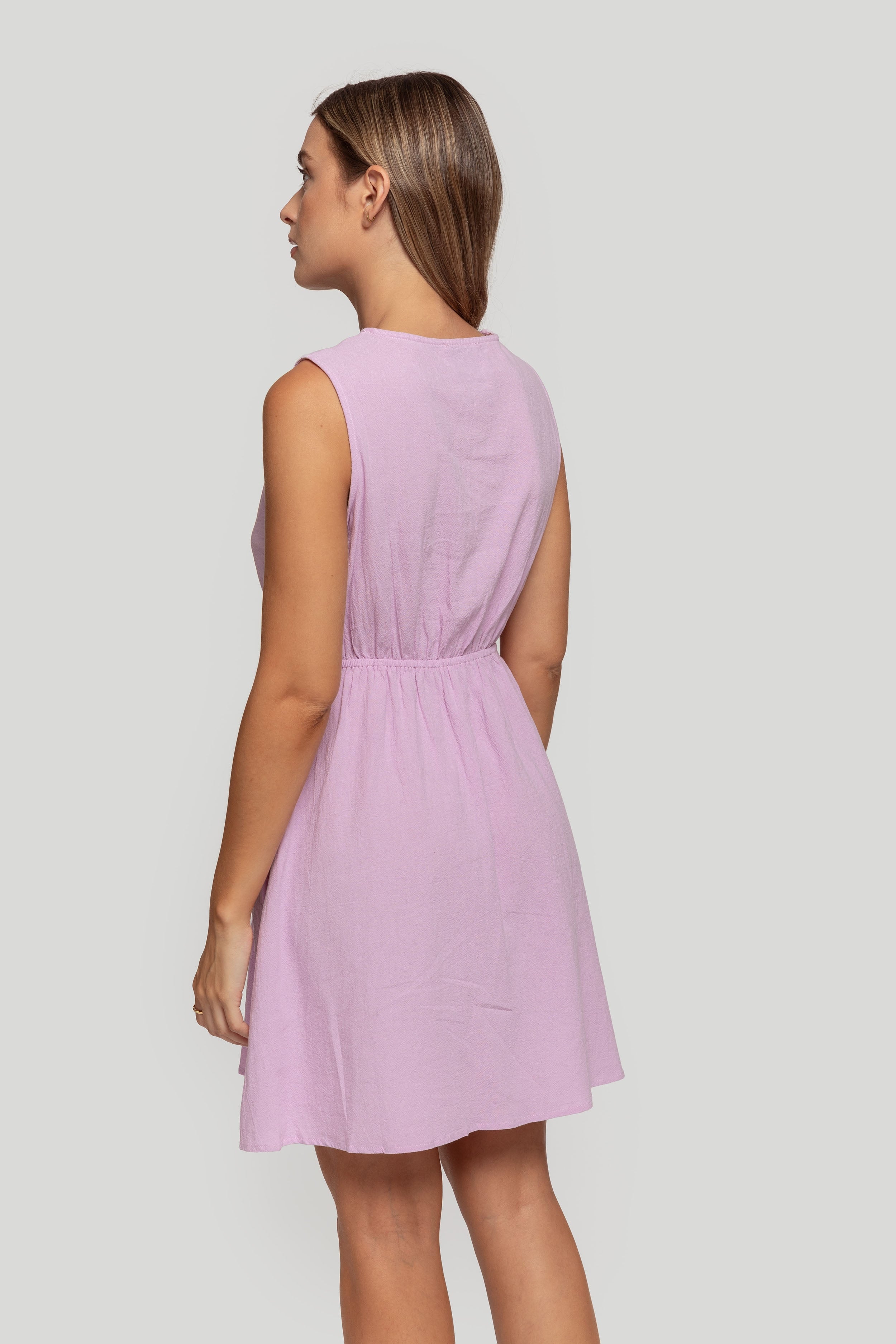 VESTIDO  BOTONES