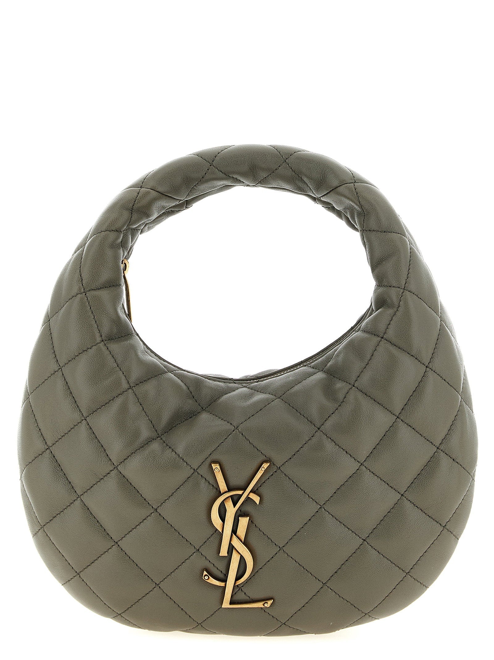 Saint Laurent Icarino Top Handle Bag — Sage