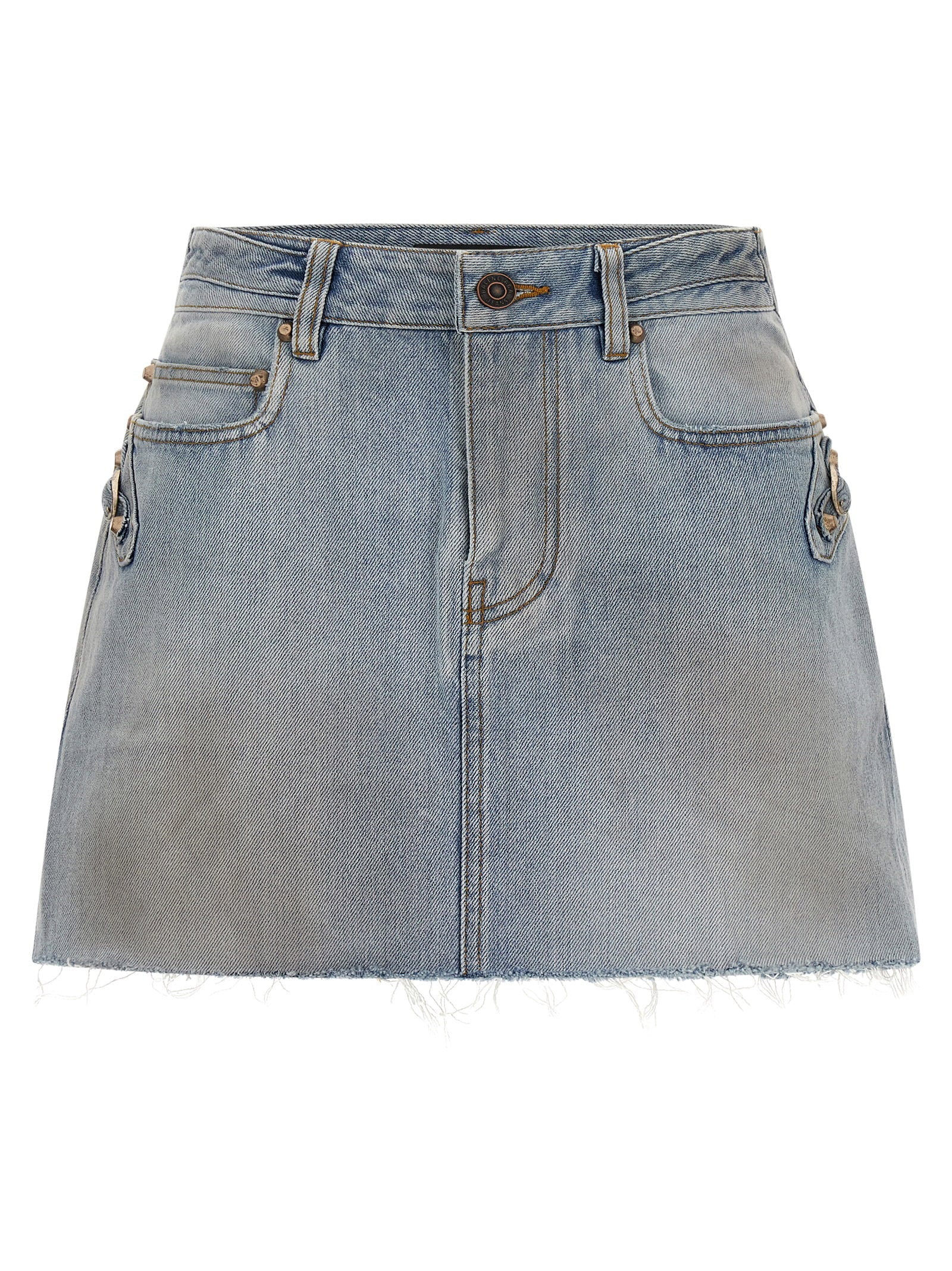 Balenciaga City Skirt — Light Blue