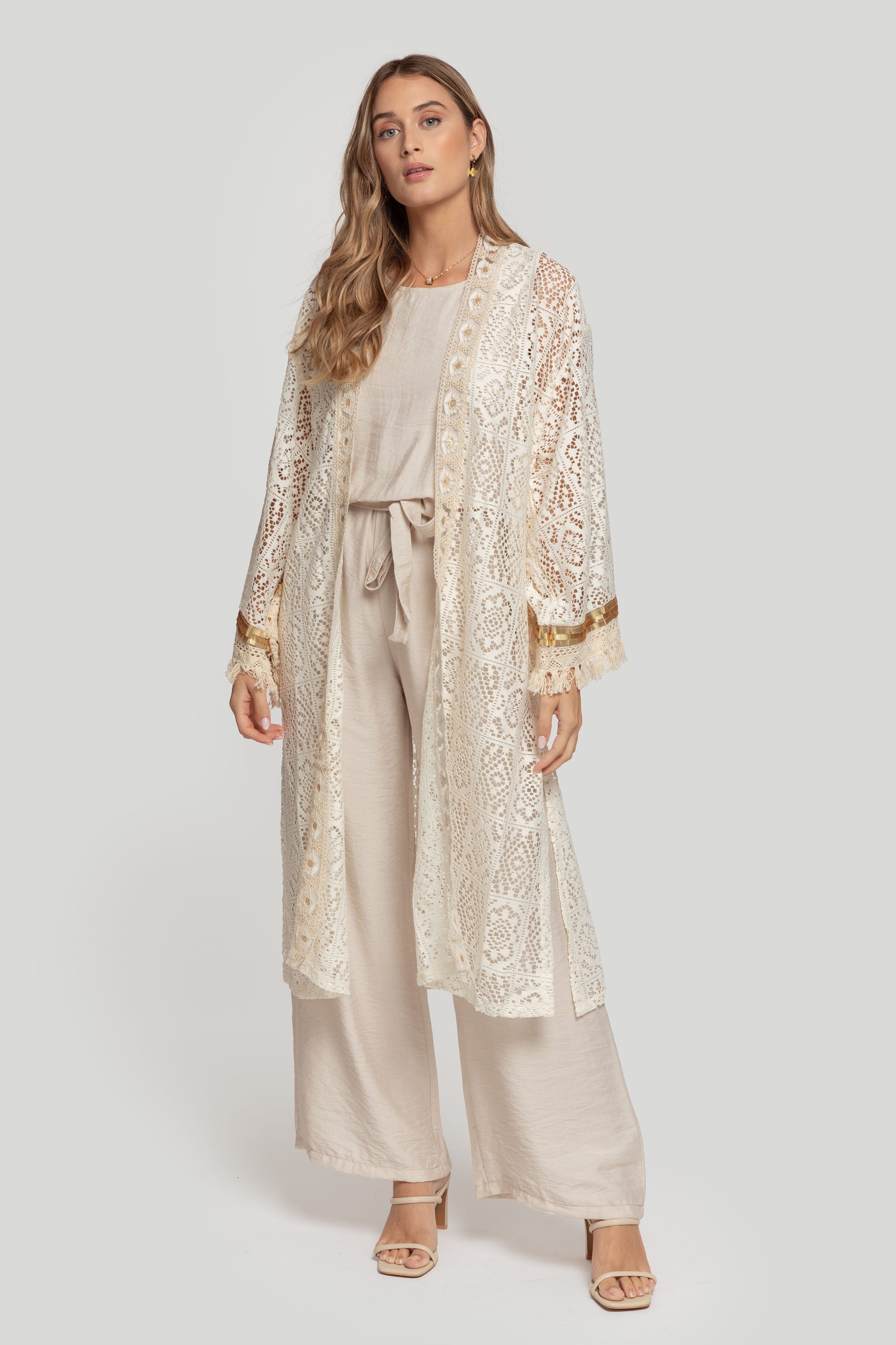 KIMONO  CALADO