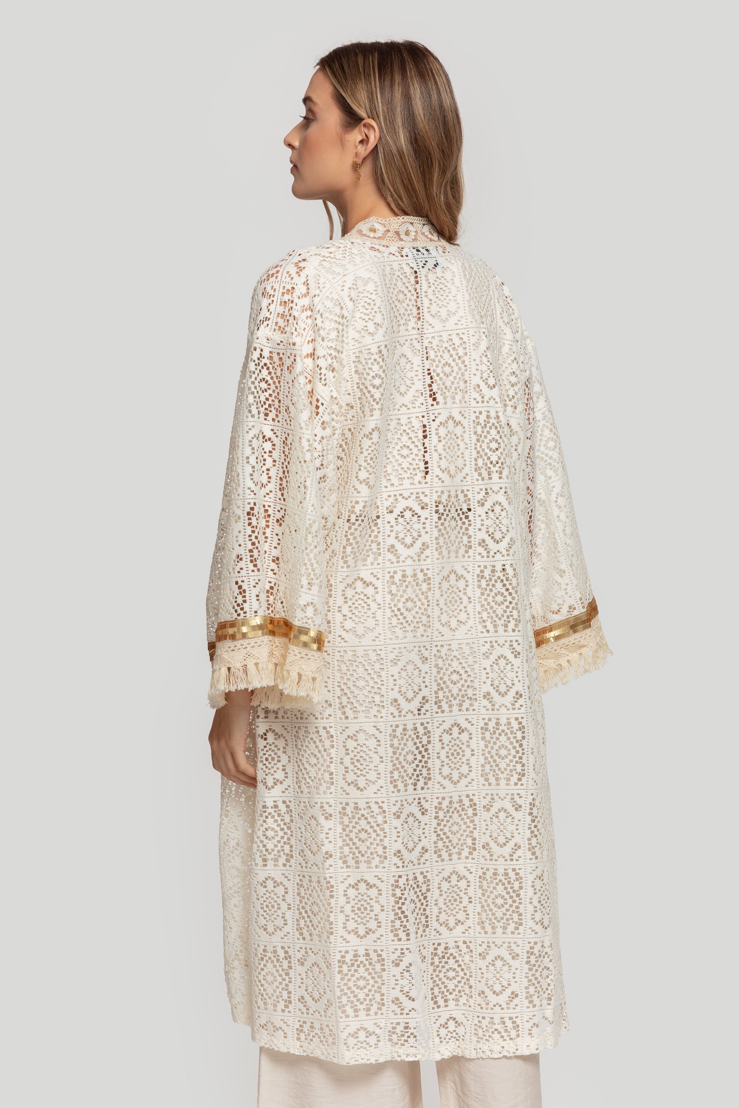 KIMONO  CALADO