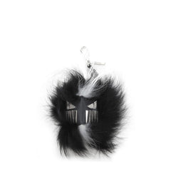 Men's Black Fur Necklace