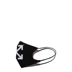 Men's Black Cotton Facemask Accessory