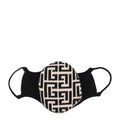 Men's Beige Cotton Facemask Accessory
