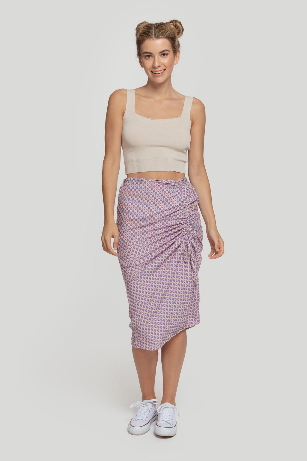 FALDA  DRAPEADA