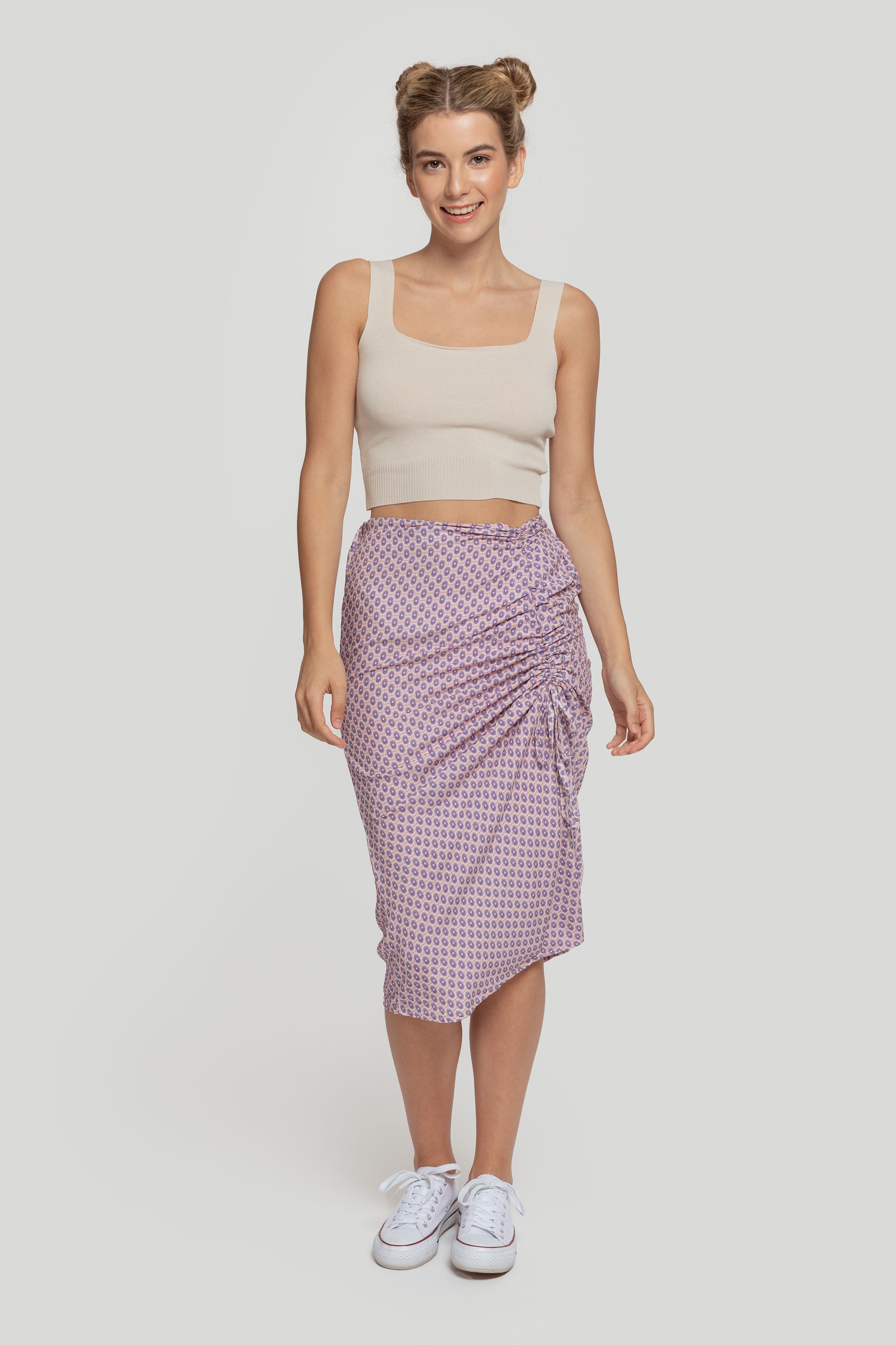 FALDA  DRAPEADA