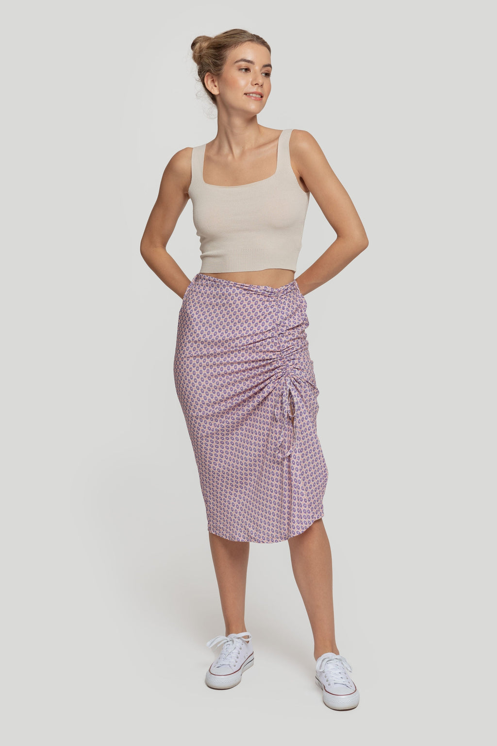 FALDA  DRAPEADA