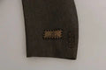 Men's Brown Single Breasted Wool Suit
