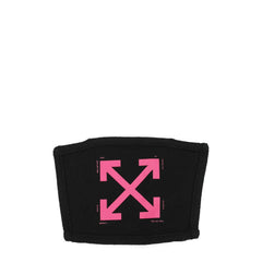 Women's Black Cotton Facemask Accessory