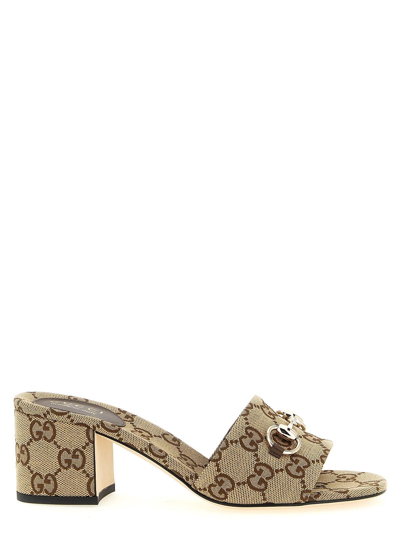 Gucci Morsetto Slide — Beige