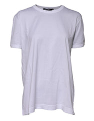 Women's White Cotton Goodluck 2022 Crew Neck T-Shirt