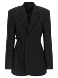 Balenciaga Wrap Blazer — Black