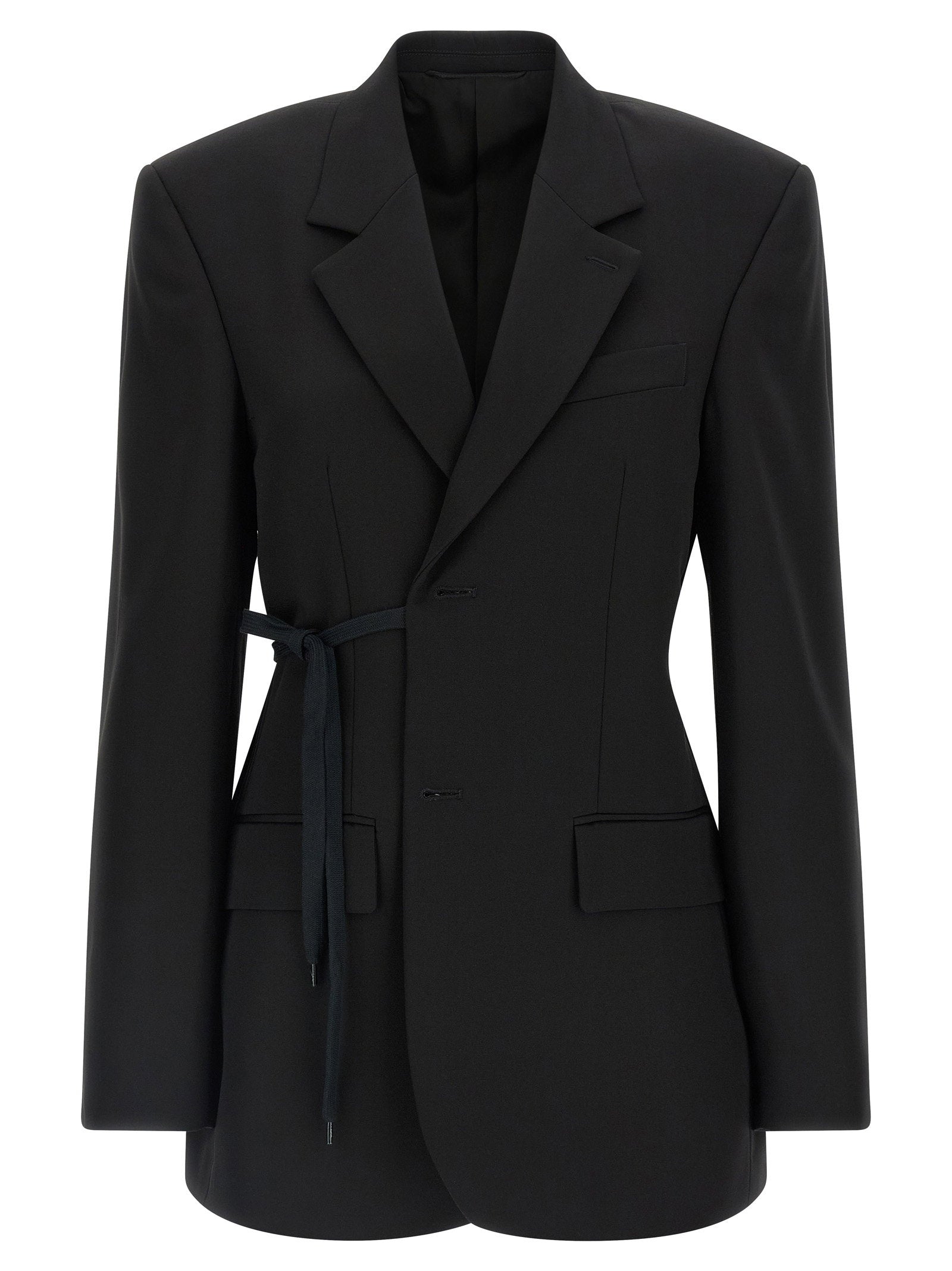 Balenciaga Wrap Blazer — Black