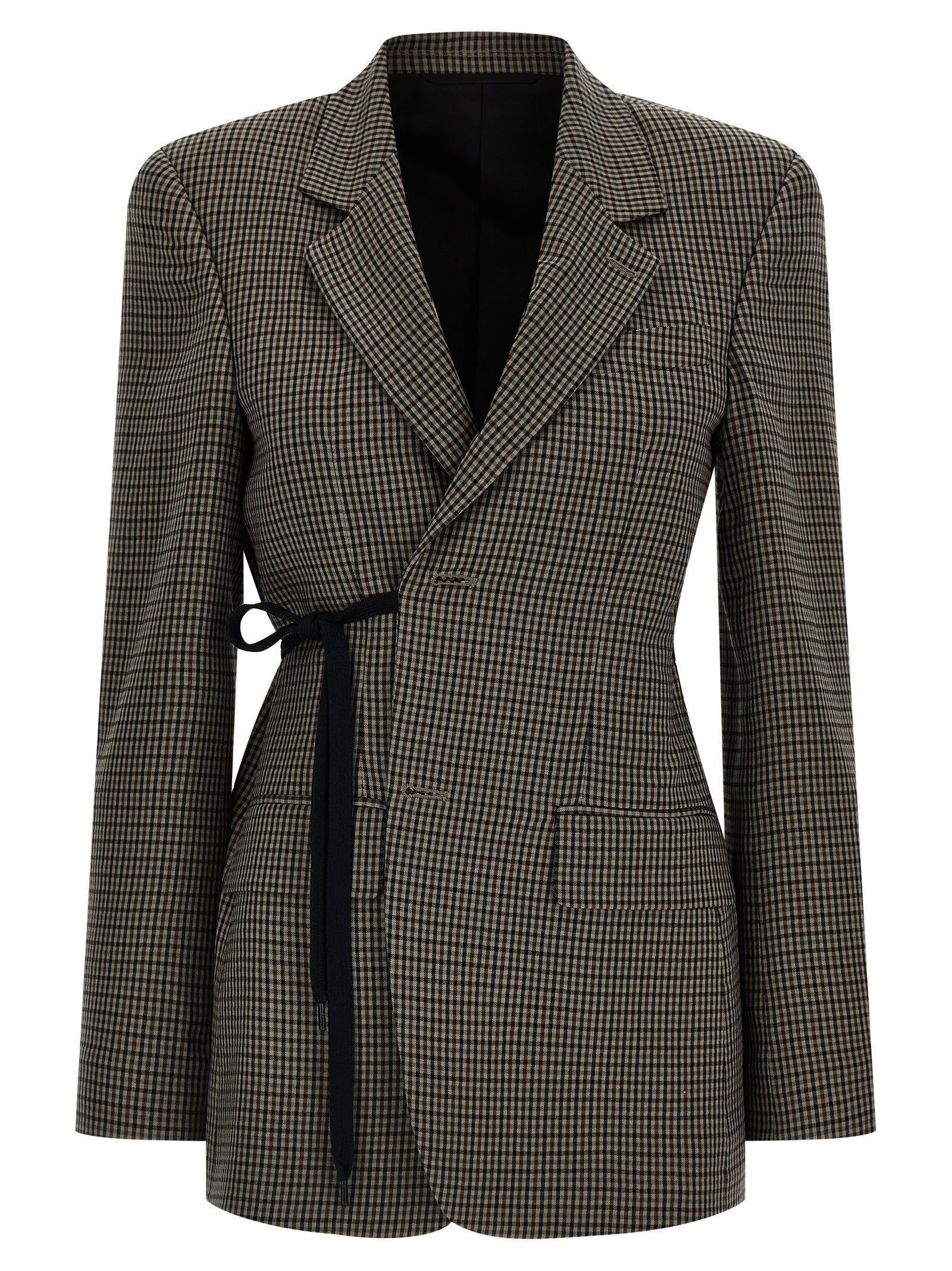Balenciaga Wrap Blazer — Grey