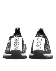Women's Sorrento Sneaker Black Polyester Nylon Elastane