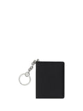 Maison Margiela Calf Leather Key Holder Card Case — Black