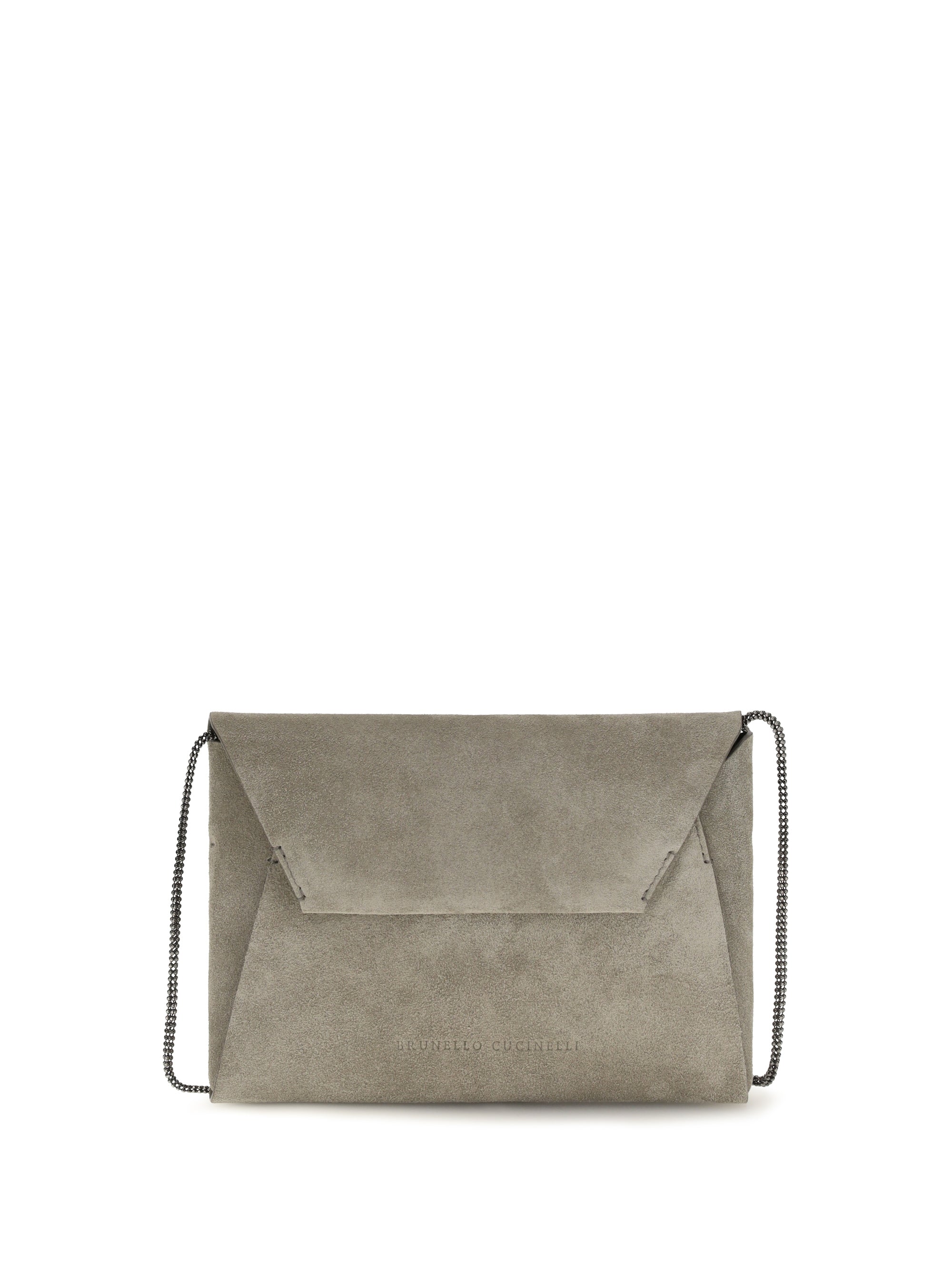 Brunello Cucinelli BC Duo Clutch — Beige