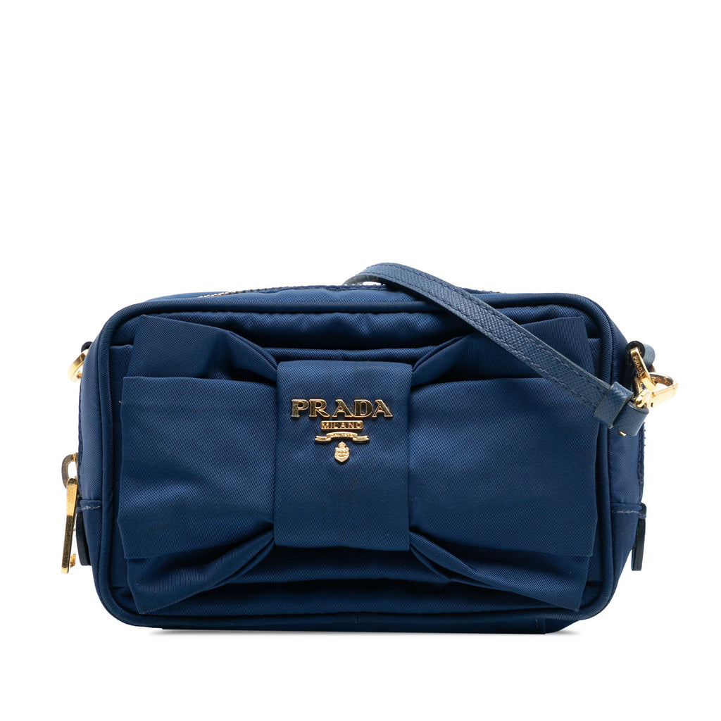 Tessuto Fiocco Camera Bag