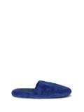 Dolce & Gabbana TCF014TCAGM Jacquard Cotton Terry Slippers — Blue