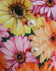 Women's Multicolor Daisy Print Floral Fantasy Jacket Clothing