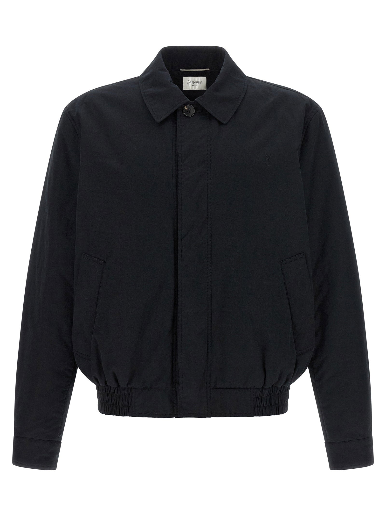 Saint Laurent Cassandre Jacket — Black