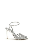 Le Silla Embrace Divina Sandal — Silver